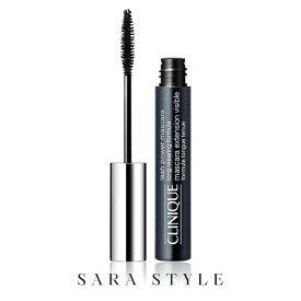 【ネコポス】クリニーク ラッシュ パワー マスカラ ロング ウェアリング フォーミュラ 6ml #01 ブラックオニキス [CLINIQUE くりにーく ロングセラー ロングタイプ 汗皮脂に強い 繊細 セパレート お湯オフ 黒]
