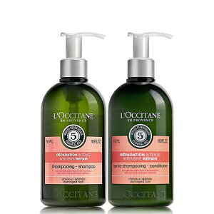 ロクシタン ファイブハーブス リペアリング セット シャンプー&コンディショナー 500ml×2 [L'OCCITANE ヘアケア シャンプー ダメージケア コンディショナー]