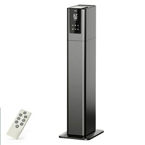 加湿器 スチーム式 常温式 +超音波式 大容量13L ハイブリッド式 超音波 タワー 3段階加湿量調節最大噴霧量500ML/H 40畳 30dB静音 おやすみモード スタイリッシュ床置き 学校 事務所 家庭用 オフェ