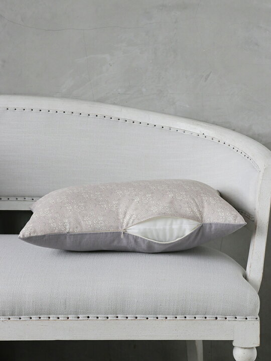 楽天市場】クッション Capel ライトグレー 60x40cm (中綿付き) Spliid 