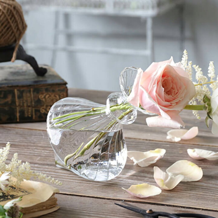 楽天市場】ガラスフラワーベース Karen B // 花瓶 フラワーベース  