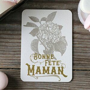 y|Cg5{z J[h Happy Mothery's Day Hortensia LetterPress // ̓ z  bZ[WJ[h |XgJ[h MtgJ[h A[g tX  Mtg bsO TO[X