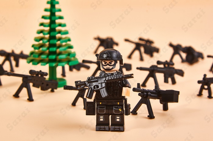 楽天市場】レゴ 互換 ブロック SWAT 警察 レゴ互換 特殊部隊 6体セット