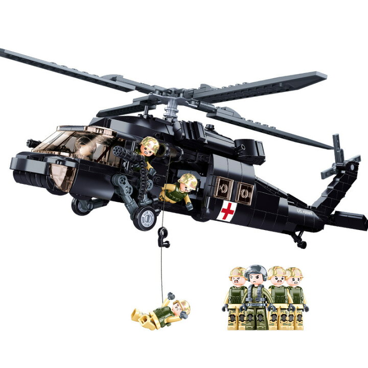 楽天市場】レゴ 互換 ヘリコプター ブロック レゴブロック UH-60 