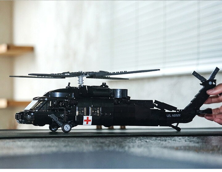 楽天市場】ヘリコプター レゴ 互換 ブロック UH-60 ブラックホーク 