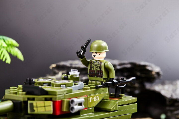 楽天市場】レゴ 互換 品 LEGO ブロック 中国軍 85式主力戦車 戦車 模型  