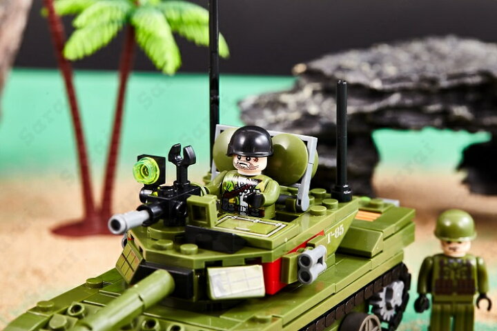 楽天市場】レゴ 互換 品 LEGO ブロック 中国軍 85式主力戦車 戦車 模型  