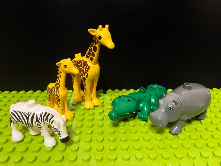 楽天市場】レゴ デュプロ LEGO 動物 アフリカ サバンナ 10体 セット 