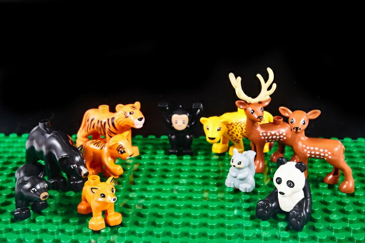 楽天市場】レゴ デュプロ LEGO 動物 おもちゃ 森の動物 11体セット 