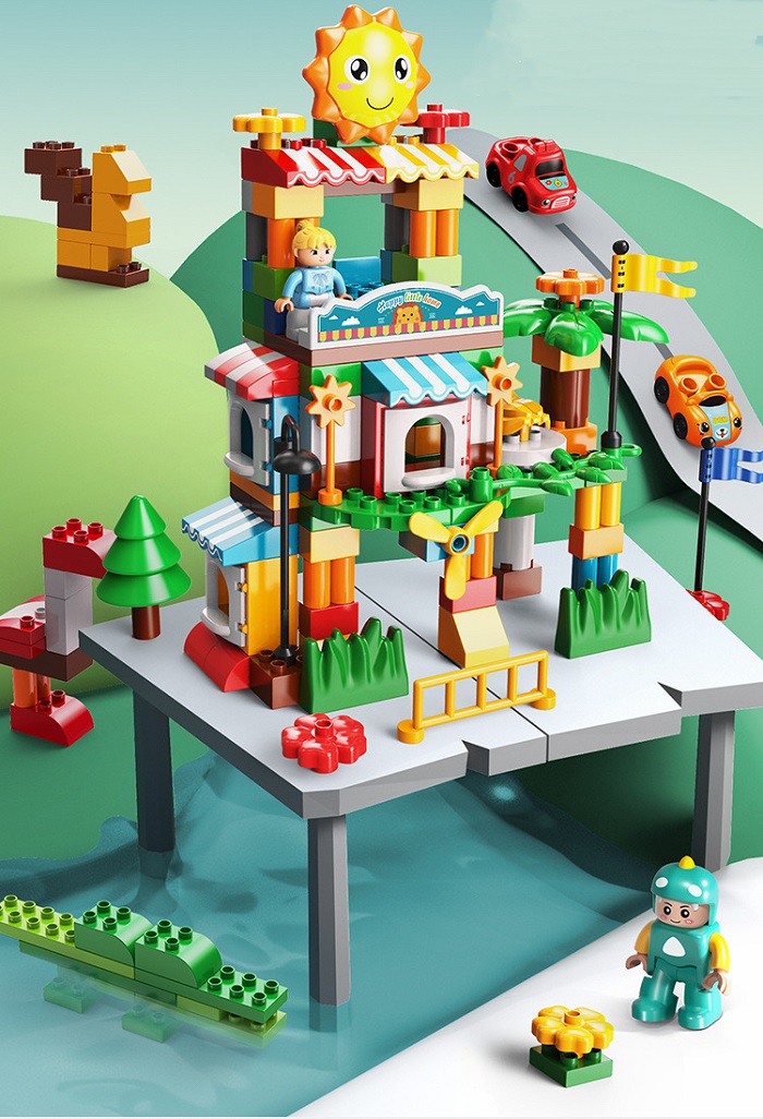 楽天市場】LEGO レゴ デュプロ 互換 ブロック お城 ボールコースター