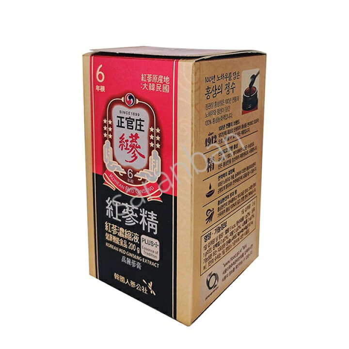 楽天市場】正官庄 高麗人参エキス 紅参精 200g : オーロラアース
