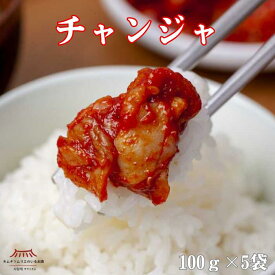 【チャンジャ100g×5袋】真鱈 本場 韓国 海鮮キムチ ご褒美キムチ ごほうびキムチ 贅沢 鮮度 新鮮 発酵食品 手仕込み まろやか おつまみ ご飯 お酒 ギフト まとめ買い サランチェ 第一物産