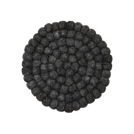 おしゃれでかわいい鍋敷き｜鍋置き｜ギフトにもおすすめ［b2c トリベット フェルトボール ラウンド］なべ敷き サラサデザインストアsarasa design store＃SL_KT