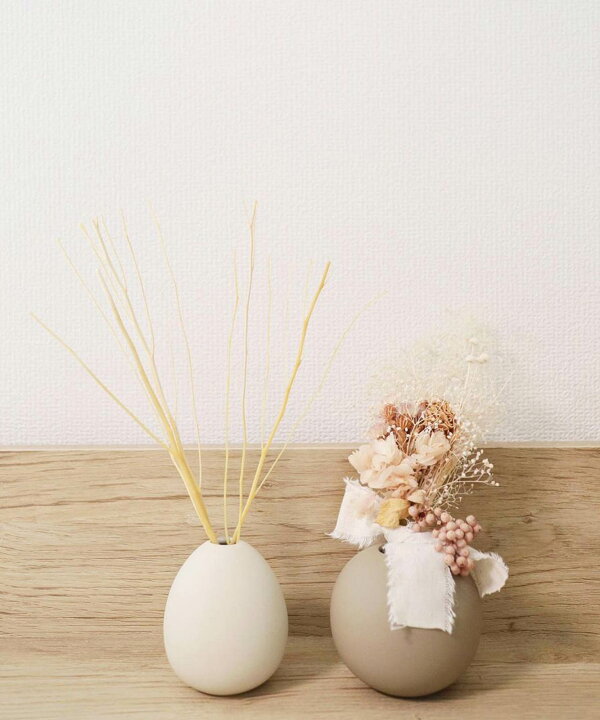 楽天市場 ディフューザー 一輪挿し アロマ セット販売 B2c アロマ フラワーベース エッグ 3個セット Sl Ar Sarasa Design Store