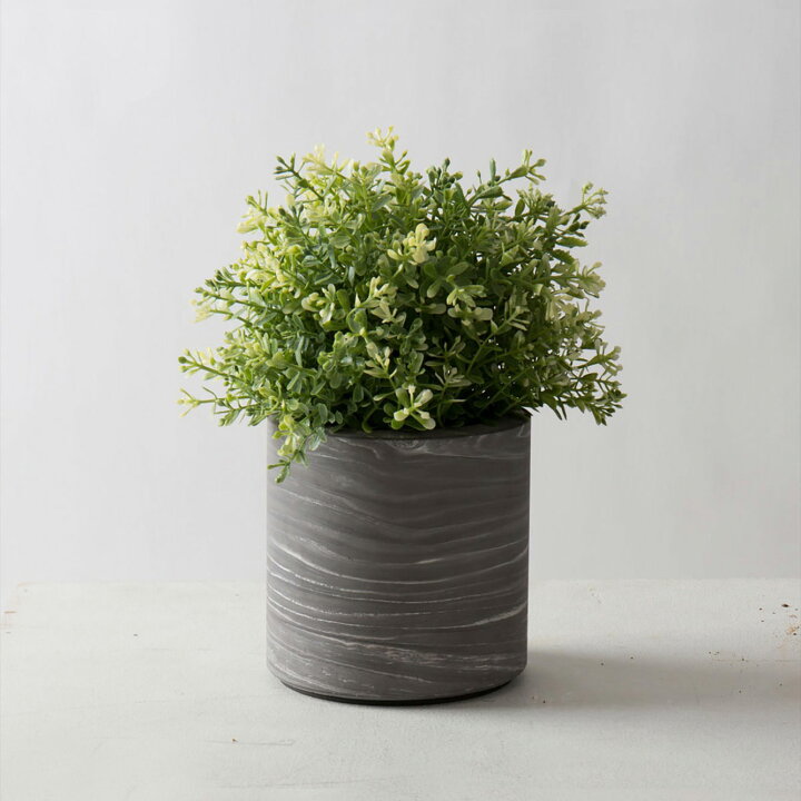 楽天市場 シンプルでおしゃれなプランター 植木鉢 寄せ植えや観葉植物の鉢植えおすすめ R Noo アールヌー Tunn C プランター セメント ロー M グレー コンクリート マーブル サラサデザインストアsarasa Design Store Sl Iz Sarasa Design Store