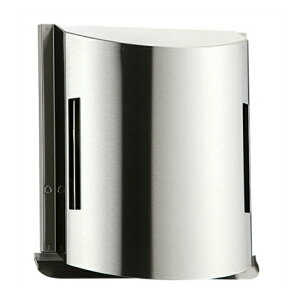 (株)更科製作所 φ100 ステンレス製換気口 CRD-100HL/120℃ 角深型フード付ガラリ・クリア色・防虫網無・防火ダンパー付(120℃)