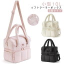 ソフトクーラーボックス 10L クーラーバッグ ランチバッグ 保冷 保温 折りたたみ 小型 ソフト クーラーボックス 保冷バッグ 撥水 防水 軽量 断熱 手提げ 肩掛け ショルダー クーラーBOX アウトドア キャンプ レジャー レディース 女性 かわいい おしゃれ コンパクト