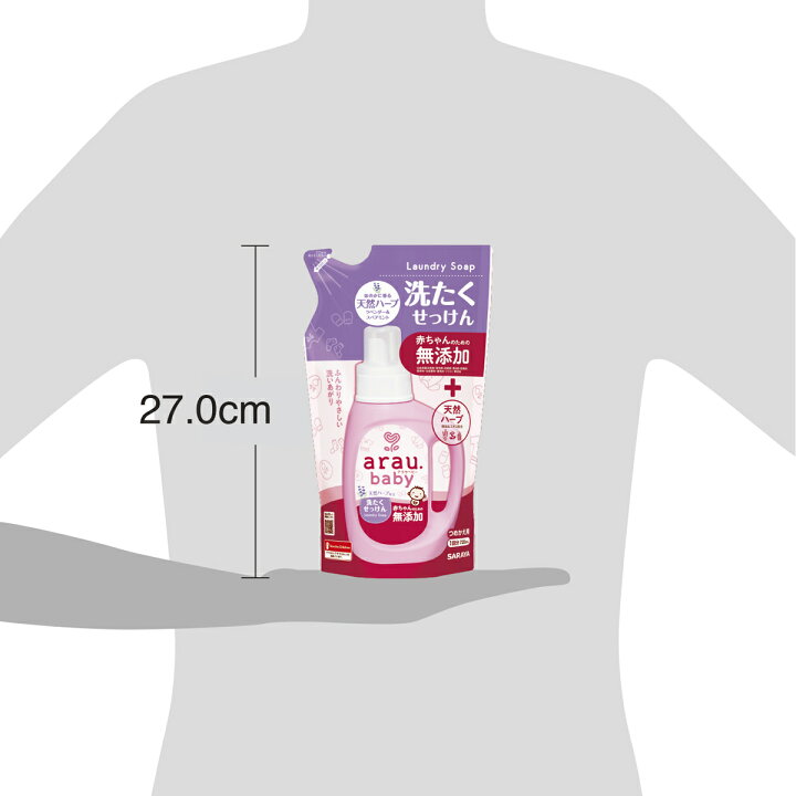特価ブランド まとめ買い アラウベビー 洗濯用なめらか仕上げ剤 つめかえ用 440ml 4個 Glm Co Il