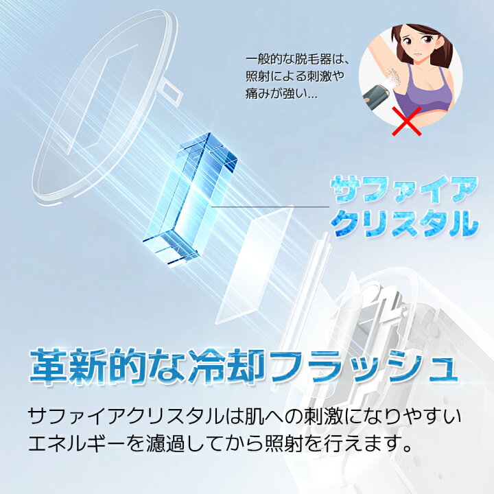 楽天市場】【クーポンで14,680円】脱毛器 サーリシ 脱毛 家庭用 光脱毛 