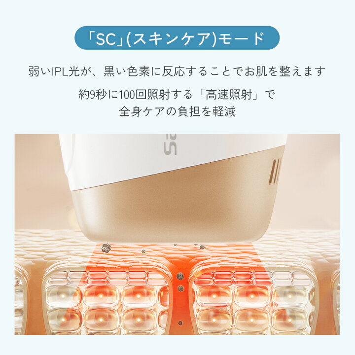 楽天市場】脱毛器 サーリシ 脱毛 家庭用 光脱毛 ipl 光 顔 メンズ 光 