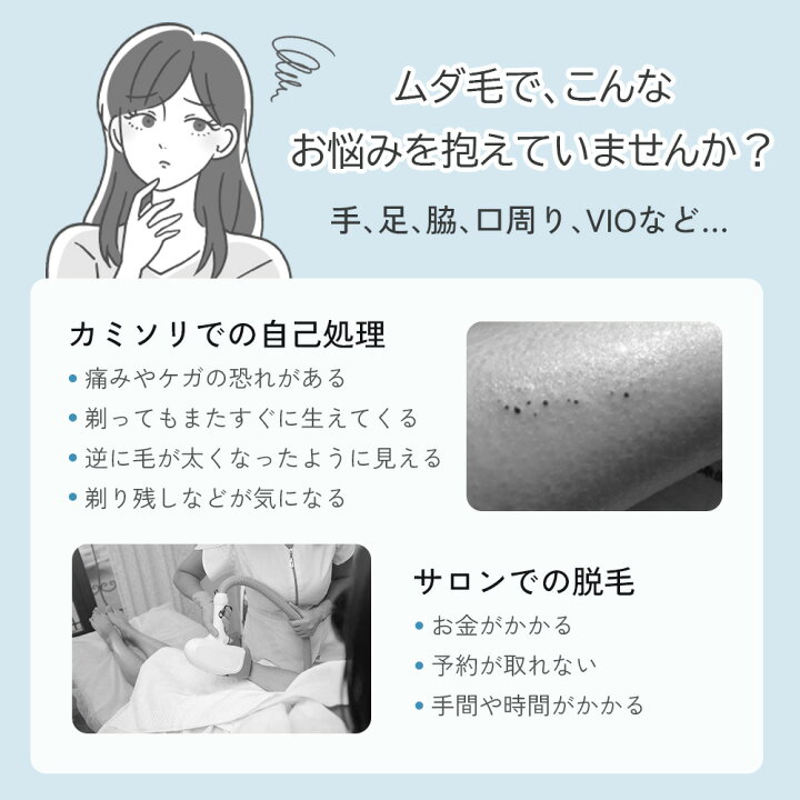 楽天市場】脱毛器 サーリシ 脱毛 家庭用 光脱毛 ipl 光 顔 メンズ 光 