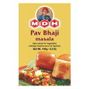 パブバジマサラ 100g MDH Pav Bhaji Masala スパイス インド インド料理 香辛料 ハーブ ミックススパイス パウダー 粉末【メール便4個までOK】