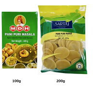 パニ プリ パパド ＆ MDH パニ プリマサラ セット 100g ＋ 200g MDH Pani Puri Masala スパイス インド …