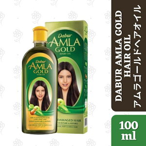 Dabur Amla Gold Hair Oil _o[ AS[hwAIC 100ml }bT[W PA g[gg Ch indiayT^[WzySARTAJz