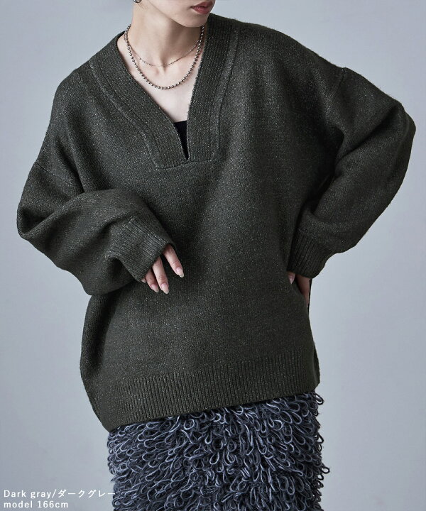 楽天市場】【全品10%オフクーポン！】ラウンドVネックプルオーバー  
