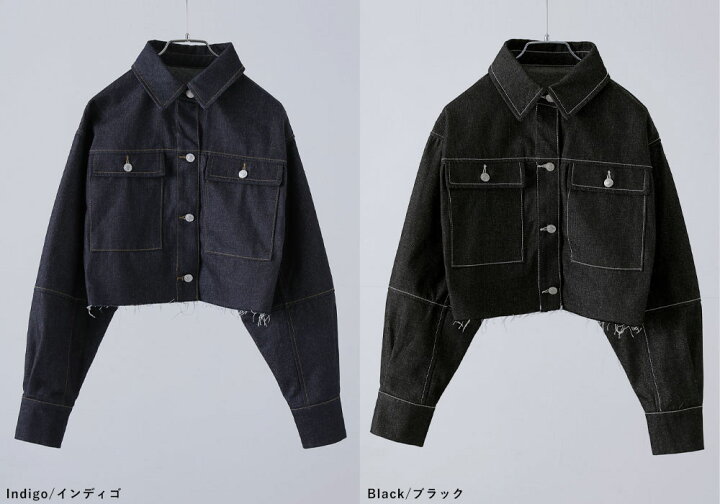 楽天市場】リジットデニムショートジャケット アウター ジャケット G 