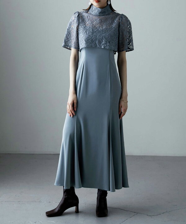 楽天市場】3wayレースボレロ&マーメイドキャミドレス ワンピース  