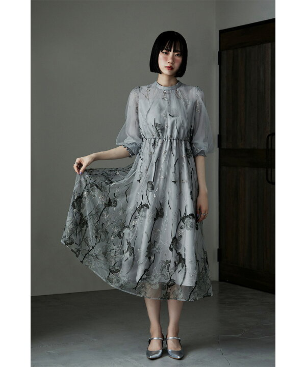 楽天市場】刺繍レースワンピース ドレス フォーマル 結婚式 二次会  