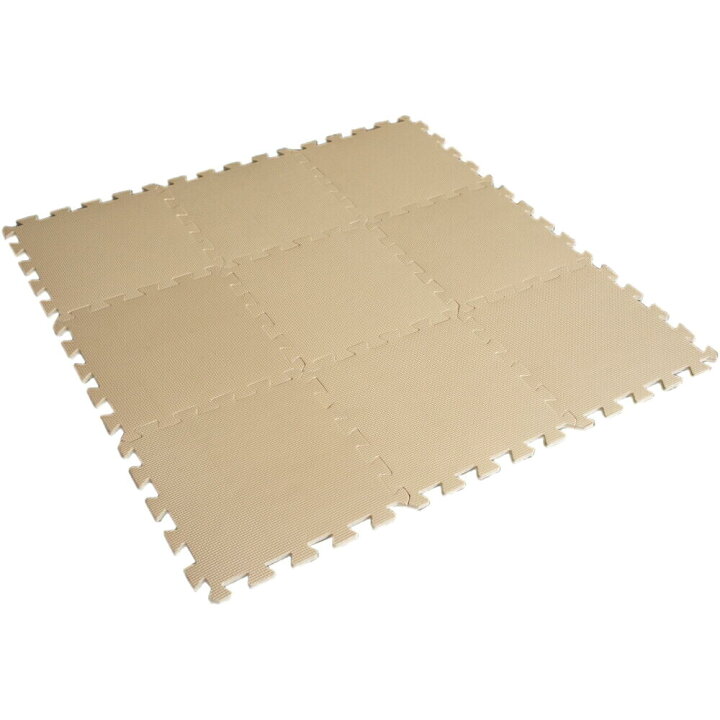 楽天市場】ジョイントマットカラー「ベージュ」1セット単品【1セット 