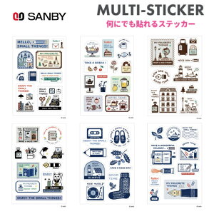 Tr[ }`XebJ[ eric z  vXeBbN MULTI-STICKER ɂł\XebJ[ GbN ENJOY MY DESK TEA TIMEFAVORITE THINGHAVE FUN!eric GOOD TIME