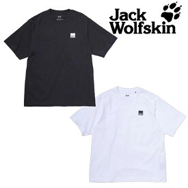 【メール便可】Jack Wolfskin JP BOX LOGO T V2 RLX 5028891【ジャックウルフスキン】Tシャツ 半袖 オーガニックコットン100％