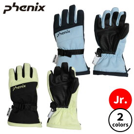 【マラソン期間中P5倍】フェニックス Transcends Shade Junior Gloves（キッズ）ESB23GL80 ブルー ブラック 子供用 スキーウェア スノーグローブ 手袋 ウィンタースポーツ ジュニア