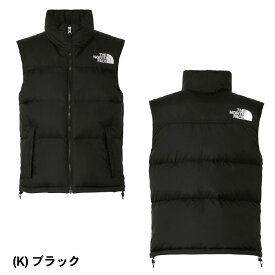 ノースフェイス 2023年秋冬 ヌプシベスト(レディース) NDW92338 K Nuptse Vest アウター ダウン 防寒 中綿 定番 ブラック 黒