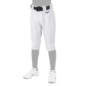 ミズノ ジュニア・GACHIユニフォームパンツ ショートフィットタイプ 12JD2F8401 ホワイト 野球 キッズ