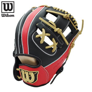 ウィルソン ジュニア軟式 グラブ WBW103886 少年野球 ベースボール 小指2本掛けモデル 右投げ用 10.75インチ 内野手用
