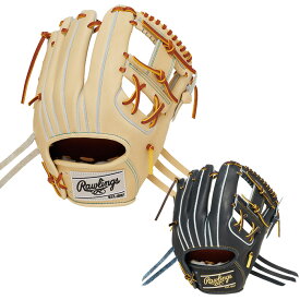 ローリングス 硬式 グローブ HOH JAPAN [内野手用] サイズ 11.25 右投げ GH4FHJR42H VB CAM グラブ 野球 Vブラック キャメル