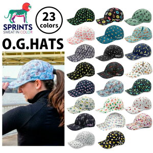 SPRINTS ランニング キャップ O.G.Hats オージーハット 帽子トレラン マラソン トレイルランニング メッシュ ユニセックス スポーツ かわいい 日よけ ジョギング ゴルフ メンズ レディース ウィ
