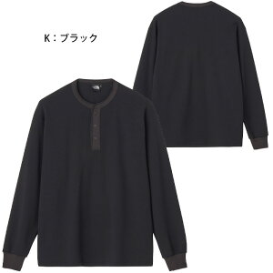 ザ・ノース・フェイス 2025年春夏 ロングスリーブ ハニカム ヘンリー メンズ NT12537 長袖 トップス ウェア