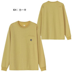 ザ・ノース・フェイス 2024年秋冬 ロングスリーブ ハイカーズ ティー(ユニセックス) NT62401 FG KH 長袖 Tシャツ トップス ウェア ポケット 吸汗速乾 UVカット熊野古道 トレッキング キャンプ