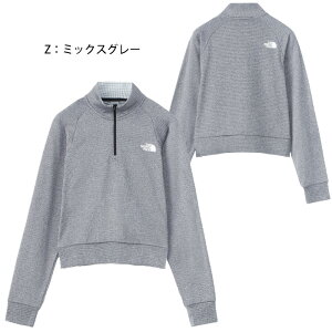 【マラソン期間中P5倍】ザ・ノース・フェイス 2025年秋冬 サーマル バーサ グリッド ハーフジップ(レディース) NLW72476 GB K T Z 長袖 トップス ウィメンズ ウェア ランニング トレーニング ジ