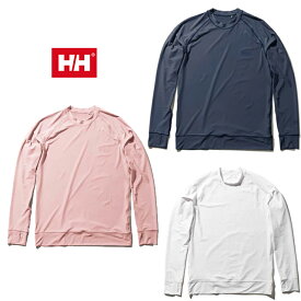 【マラソン期間中P5倍】【メール便可】ヘリーハンセン (HELLYHANSEN) 2020春夏 ヘリ―ハンセンロングスリーブ ラッシュガード L/S RASHGUARD HE82026 （ユニセックス）ラッシュガード UVプロテクト