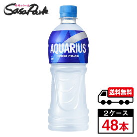 【メーカー直送】【送料無料】アクエリアス PET 500ml×24本×2箱【計48本】スポーツドリンク