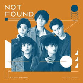 新品 Sexy Zone NOT FOUND 初回限定盤B CD+DVD
