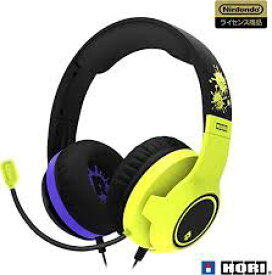 新品 任天堂ライセンス商品 スプラトゥーン3 ホリゲーミングヘッドセット スタンダード for Nintendo Switch【Lite・有機ELにも対応】