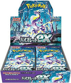 新品 ポケモンカードゲーム スカーレット&バイオレット 拡張パック バイオレットex BOX シュリンク付