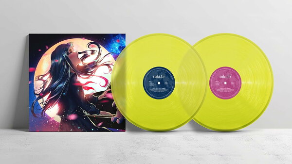 新品 メーカー特典あり tuki. 15 (完全生産限定盤) アナログ盤 Analog レコード ジャケット柄スマホサイズステッカー付